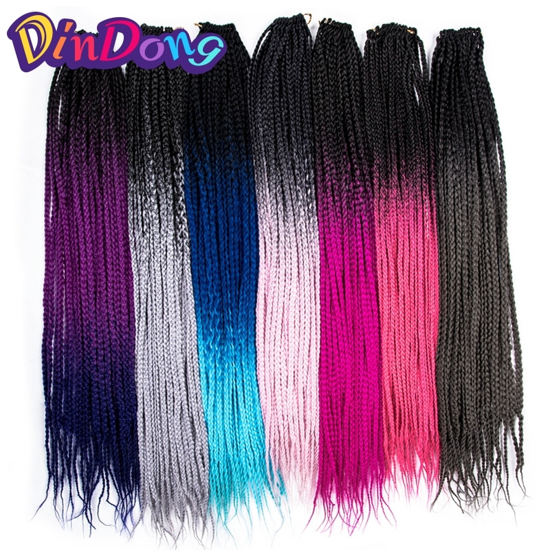 Dindong ombre ũ  ߰  braids Ȯ 24 ġ ombre   ռ braiding Ӹ